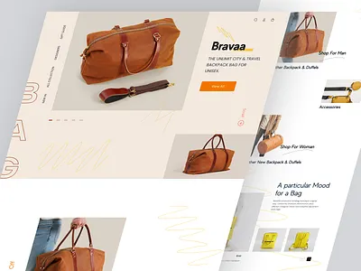 Bags fashion store 3d bag bag fashion bag fashion landing page bag shop bag store bag website clean bag shop graphic design landing page minimal bag shop modern bag modern bag shop modern shop popular design shop bag ui unisex bag ux website