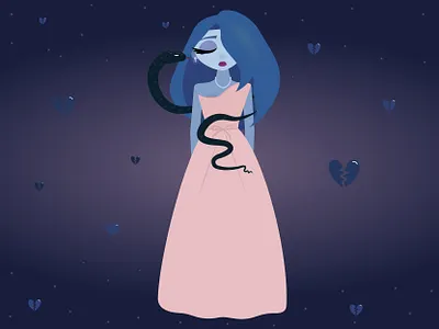 Toxic relationship aftereffects design drawing illustration illustrator motion graphics motiongraphics relationship sad vector