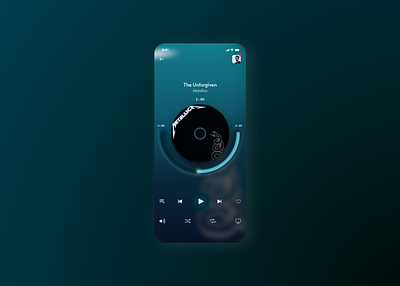 Music Player - Concept App app branding design icon illustration logo ui ux