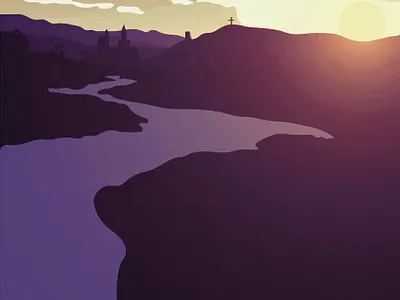 გრემი - Gremi artwork flat illustration vector