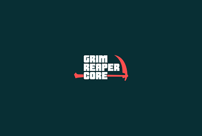 Grim Reaper Core| Logo & Branding animation app art blockchain branding concept design flat graphic design icon illustration logo minimal typography ui uiux ux vector web website