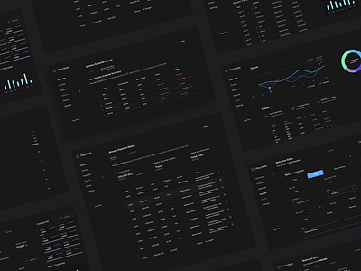 Pesa Note - Final Redesign (Dark Mode) black budget budgeting dark dark mode finance fintech personal finance pesanote uiux