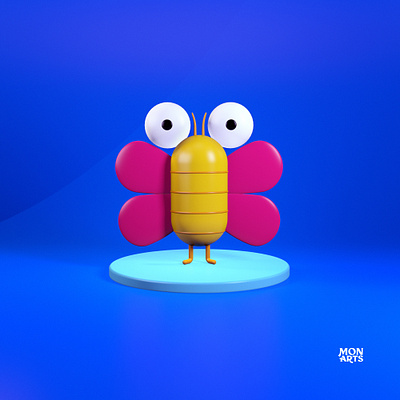 Bug 3d bug c4d cinema4d fly