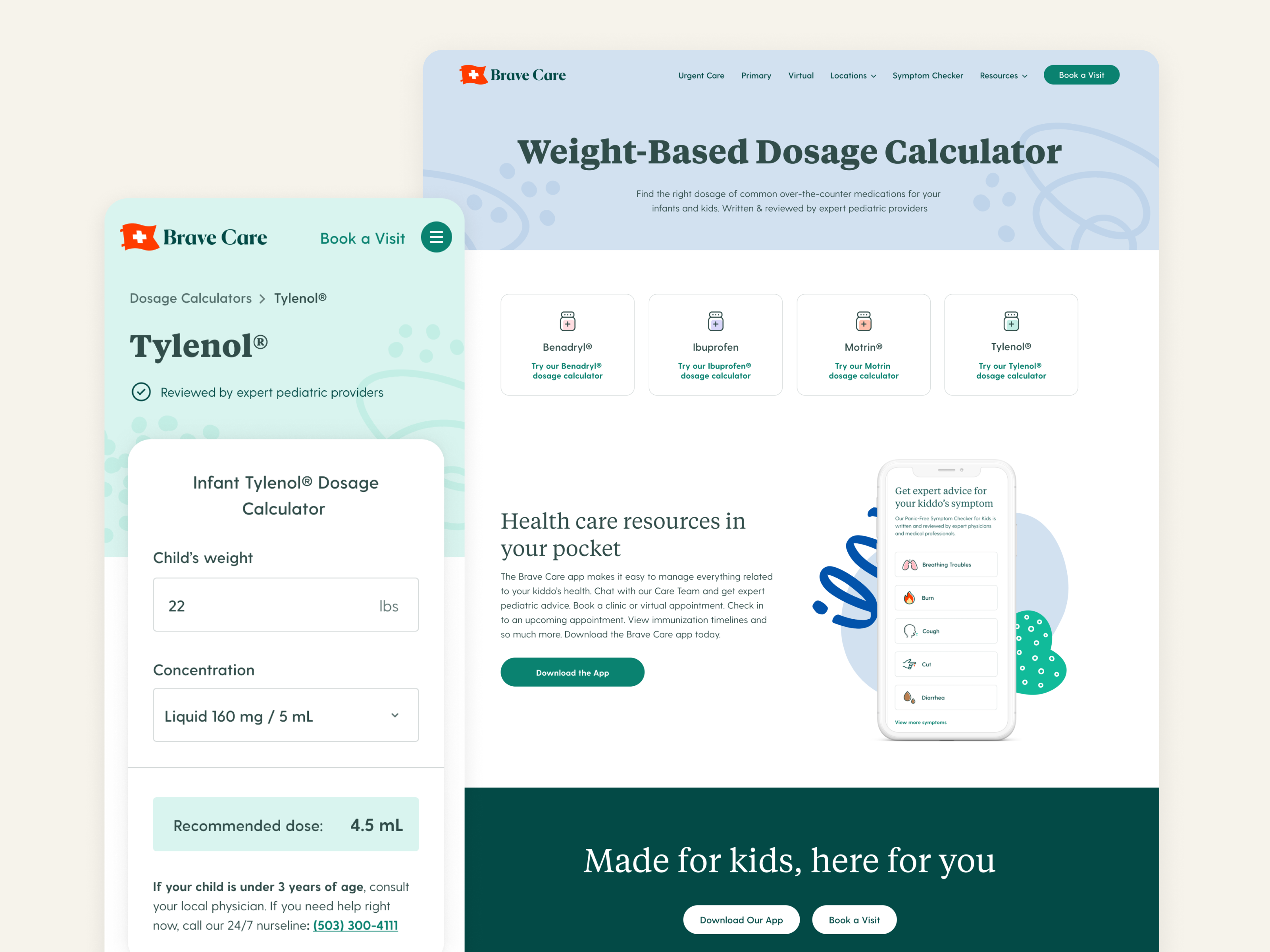 Weight-Based Dosage Calculator