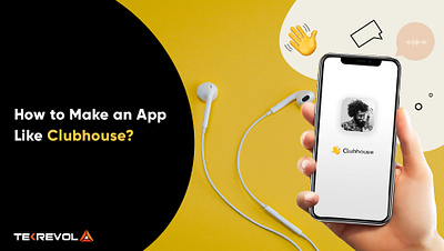 HOW TO MAKE AN APP LIKE CLUBHOUSE? 3d animation app branding design graphic design illustration logo mobile motion graphics typography ui ux vector