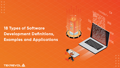 18 TYPES OF SOFTWARE DEVELOPMENT – DEFINITIONS, EXAMPLES AND APP app branding design illustration logo mobile typography ux vector