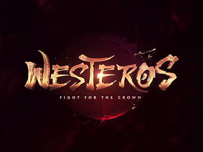 Fantasy Game Logo - Westeros🔥 animated fantasy logo fantasy fantasy logo game logo gaming logo metin2 mmorgp muonline oriental