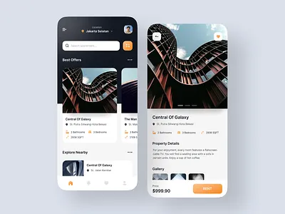 APARTINKUY - Apartement Rental App 🏙 android app apart apartement apartement rental app clean interface ios app minimal mobile mobile app mobile app desgin mobile app screens mobile apps mobileui rent ui uidesign ux web design