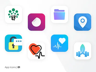 App Icons | 01 app branding design figma icons ios app sketch ui user interface