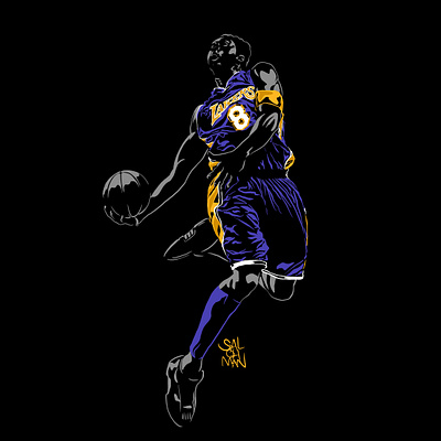 Kobe art design illustration illustrator