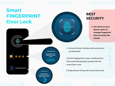 Advanced Technology advancedtechnology creative design dribbble dribbblebestshot dribbbleweeklyshot figma graphic design smart smartlock technology ui ui design ux