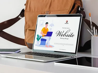Free Laptop Website Mockup website mockup