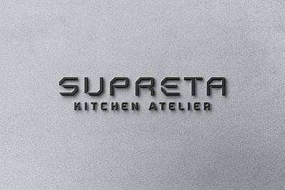 Supreta branding design graphic design identity kitchen atelier logo supreta supreta kitchen atelier визуальная идентификация разработка логотипа