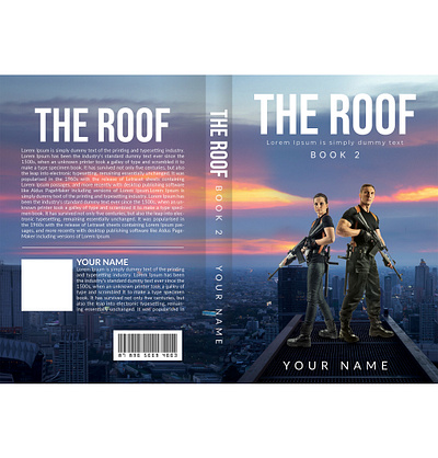 The Roof cover book book cover graphic design