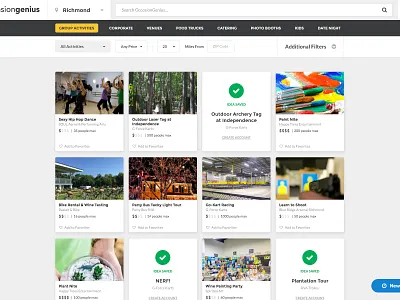 OccasionGenius Prototype branding design ui ux website