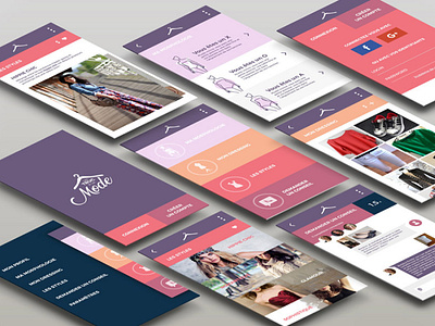 "Un Truc à la Mode" App app design