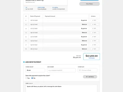 CompRecovery Invoice Layout branding design ui website