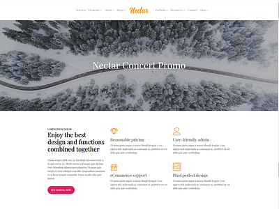 Nectar Concert Promo - Nectar WordPress Theme 3d animation css design gallery graphic design html illustration logo php plugins portfolio responsive site builder template theme ui web design widgets wordpress