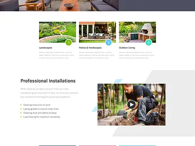 TerraTech Hero Section Prototype branding design ui website