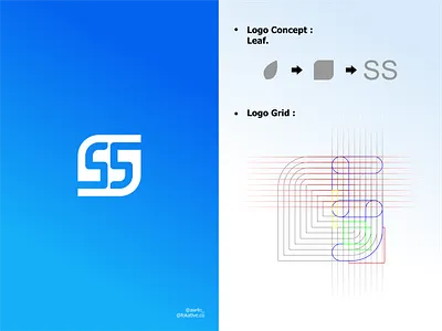 SS Logo branding design graphic design logo typography