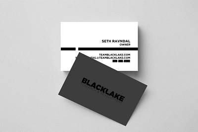 Blacklake Top Secret Business Card branding business card design graphic design indesign layout layout and design top secret truck