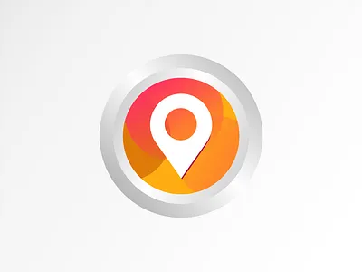 Location Logo 3d branding design graphic design illustration logo typography