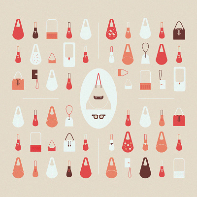 Bags bags design illustration