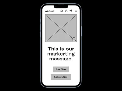 ARCHIE Sports - Racket Design App - Wireframe in Figma figma figma wireframe racket app sport app wireframe