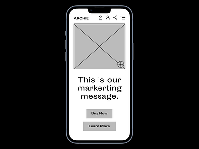 ARCHIE Sports - Racket Design App - Wireframe in Figma figma figma wireframe racket app sport app wireframe