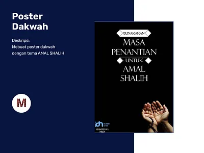 Poster Muslim ai design smpidn