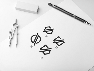 LETTER S LOGO apparel brand brandidentity branding clothing design dubai graphic design logo logos logotype luxury monogram newyork qatar stationary uae usa