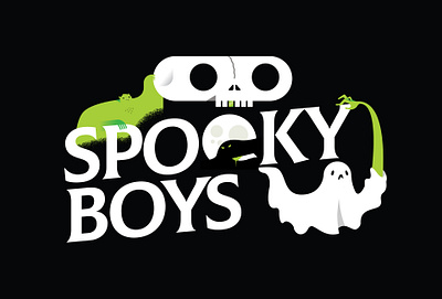 Spooky Boys character design halloween horror illustration inktober october spooky vector