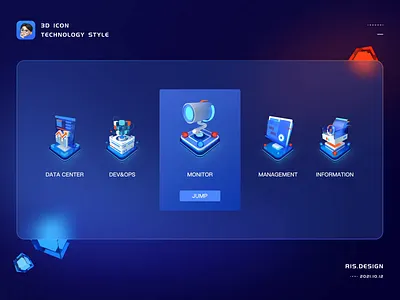 Dynamic 3D Elements 3d ae animation blue branding design gif graphic design illustration interactive logo motion graphics ui ux