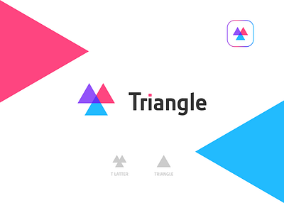 Triangle logo best logo branding colorful logo design graphic design icon identity illustration logo logo creation logo design logo idea logo maker logos minimal modern logo top logo triangle triangle logo vector