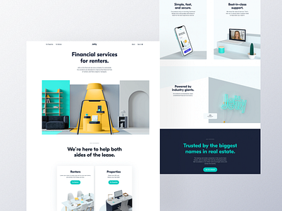 Jetty - Website Design 🚀 2d 3d animation branding design designing dribbble graphic design icon illustration logo minimal popular trending ui ux vector web web design website