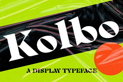 Kolbo - Typeface black contemporary font display editorial headline kolbo kolbo typeface ligatures magazine modern multilingual poster serif font title typeface