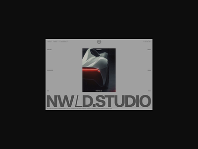 NWLD™ Studio (prototype) animation design ui ux web