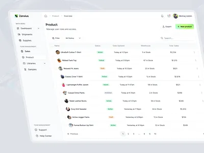 Saas Product - Table View dashboard dashboard table dashboarddesign data table design design system ecommerce data table halo minhaj product design product table list view saas table table table order ui uidesign uxdesign uxui web app web design webappdesign