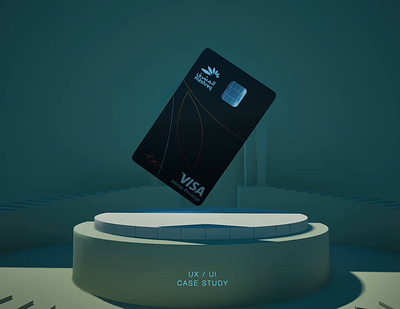 Credit Card - Landing page case study 3d animation casestudy ui ux