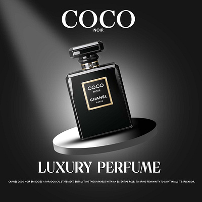 Luxury Perfume Social Media Poster Design animation branding graphic design photoshop poster design