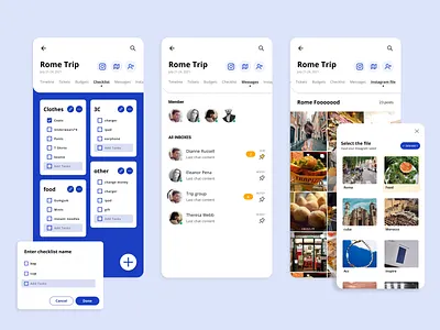 AlphaGo-Trip Planner app design figma mobile travel travelapp ui ux