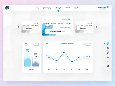 Saman Banking design designinspiration graphicdesign ui uidesign ux uxdesign webdesign