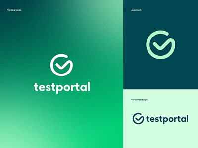 Testportal – Brand identity brand design branding design graphic design identity logo logo design logotype minimalist saas logo startup brand identity typography ui unikorns ux vector