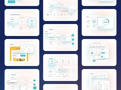 Voucherify — Visuals animation api art bue clean design gradient graphic design illustration key visual mockup product ui visuals voucher