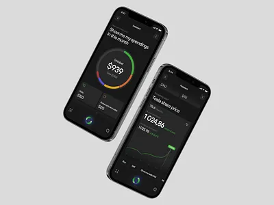 E_Wallet – Voice Assistant app application assistant bank bitcoin black clean crypto design e wallet figma mobile tesla ui ux voice voice assistant wallet watchlist web