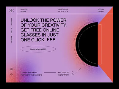 ~ online creative learning website ~ course course app creative learning e learning landing landing page learning app learning management system learning platform online class online classes online course online education online learning online school ui web web design webdesign website design
