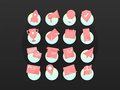 Mellow - Business Essential Icon Pack business clean figma gradient graphic design icon minimal product ui