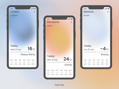 Weather app app app design daily 100 challenge dailyui dailyuichallenge design minimalistic ui ui design uidesign ux ui weather app