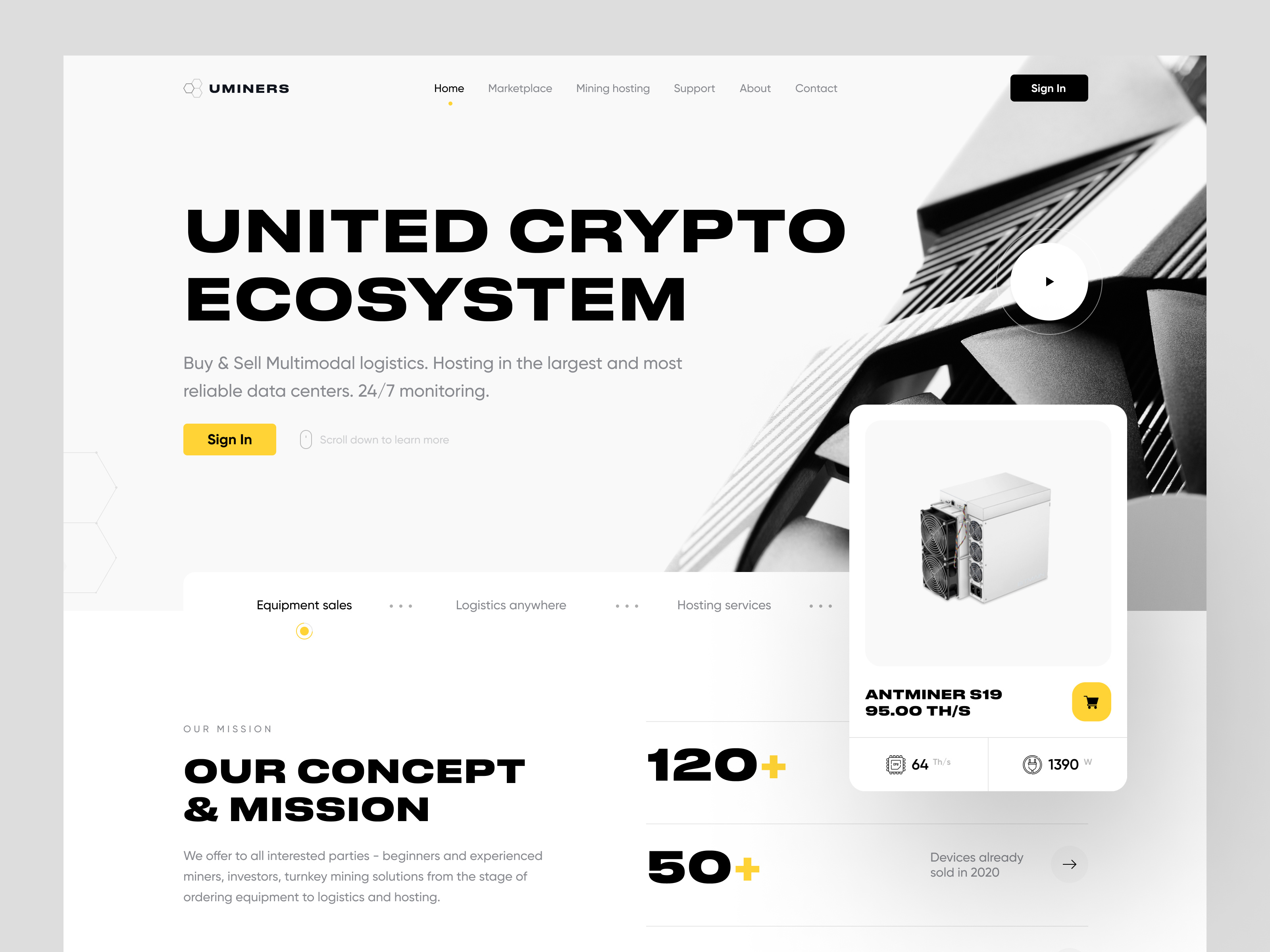 Example of U-miners – Hero Block