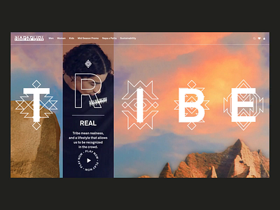 NAPAPIJRI - Tribe collection aftereffects animation carousel concept creative ecommerce fashion graphicdesign interaction lettering menu napapijri navigation orange pink product smooth store transition ui